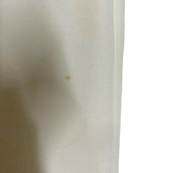 Vintage 70s Levis for Gals Off White Polyester High Rise Wide Leg Pants Size 12 - Picture 14 of 15